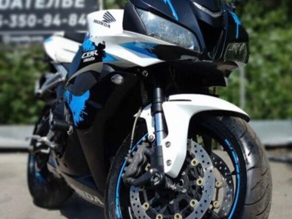 2007 Honda CBR 600RR, синий, 635000 рублей