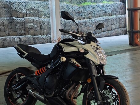 2016 Kawasaki ER-6N, белый, 550000 рублей, вид 4