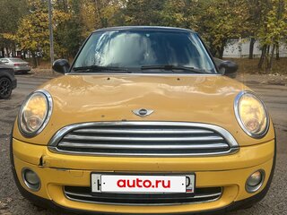 2009 Mini Hatch Cooper II (R56), жёлтый, 530000 рублей, вид 2
