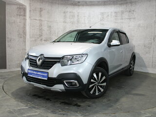 2019 Renault Logan Stepway II Рестайлинг, серебристый, 1017000 рублей, вид 1