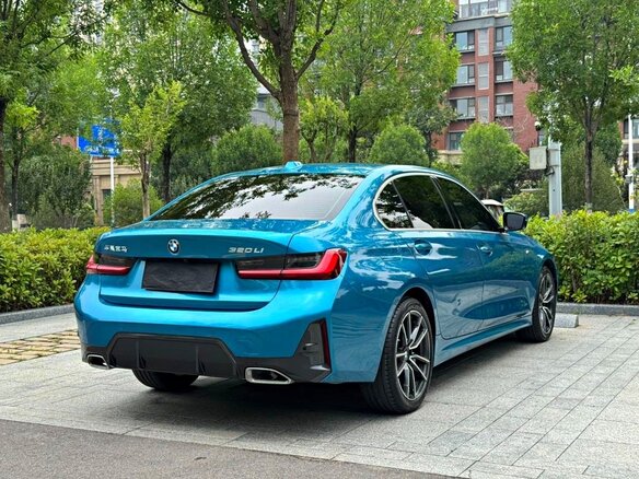 2023 BMW 3 серии 320Li VII (G2x) Рестайлинг, синий - вид 5
