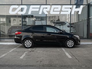 2014 Kia Rio 6-speed III, чёрный, 1035000 рублей, вид 5