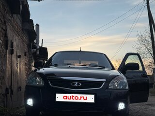 2010 Lada (ВАЗ) Priora I, чёрный, 320000 рублей, вид 1