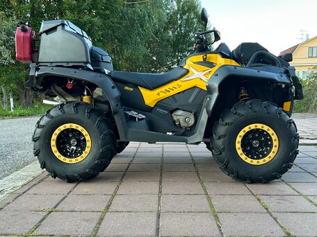 2012 BRP Can-Am Outlander X MR 1000R, чёрный, 1050000 рублей, вид 4