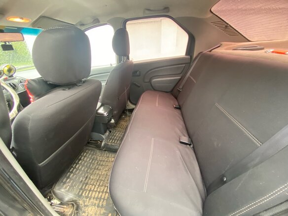2009 Renault Logan I, серый, 280000 рублей - вид 9