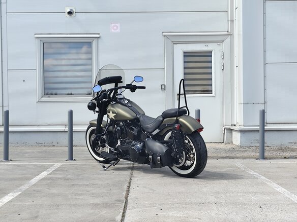2015 Harley-Davidson Softail Slim, зелёный - вид 5