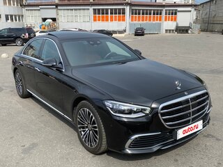 2022 Mercedes-Benz S-Класс 350 d 4MATIC VII (W223), чёрный, 8550000 рублей, вид 2