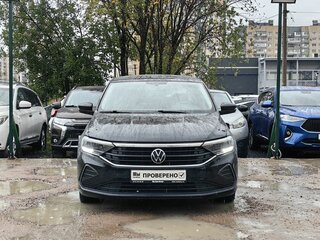 2020 Volkswagen Polo VI, чёрный, 1279000 рублей, вид 2