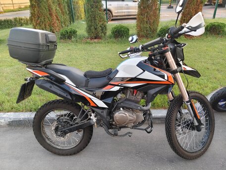2021 Shineray Adventure 250, белый, 100000 рублей, вид 2