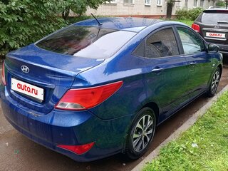 2015 Hyundai Solaris I Рестайлинг, синий, 950000 рублей, вид 4