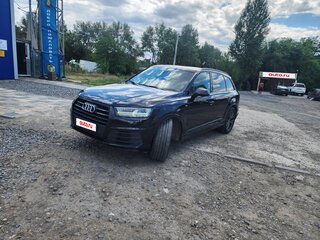 2018 Audi Q7 II (4M), чёрный, 4150000 рублей, вид 1