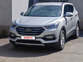 2016 Hyundai Santa Fe III Рестайлинг, серебристый, 2050000 рублей, вид 3
