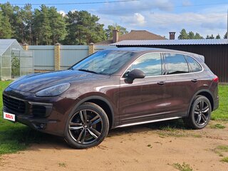 2015 Porsche Cayenne II Рестайлинг (958), коричневый, 3130000 рублей, вид 4