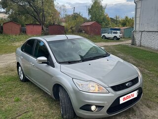 2008 Ford Focus II Рестайлинг, серебристый, 480000 рублей, вид 3