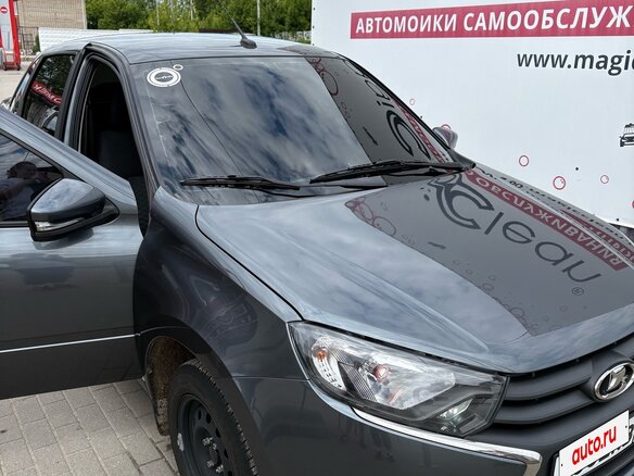2025 Lada (ВАЗ) Granta I Рестайлинг, серый, 830000 рублей - вид 6