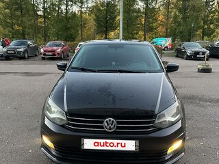2017 Volkswagen Polo V Рестайлинг, чёрный, 650000 рублей, вид 1