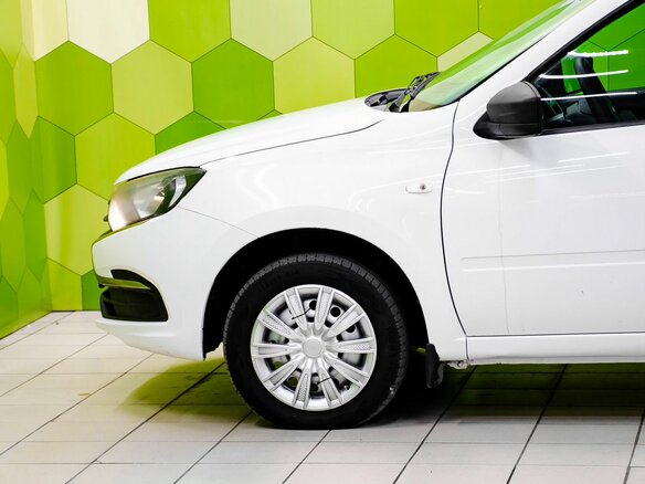 2020 Lada (ВАЗ) Granta I Рестайлинг, белый, 470000 рублей - вид 8