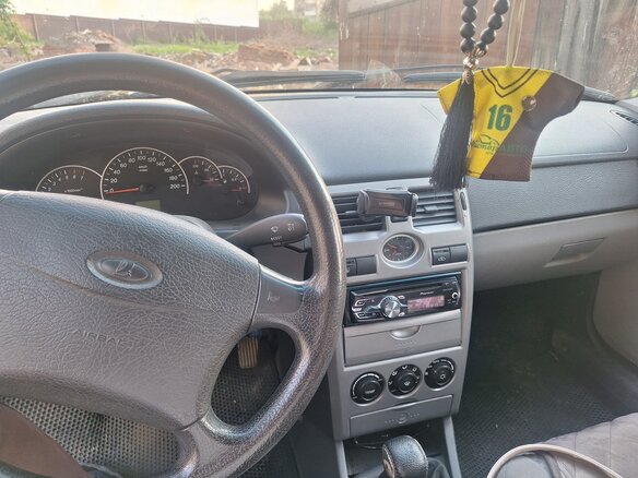 2012 Lada (ВАЗ) Priora I, чёрный, 320000 рублей - вид 6
