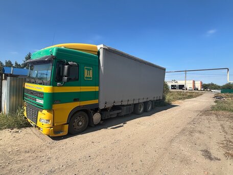 2000 DAF XF 95, зелёный, 2700000 рублей, вид 3