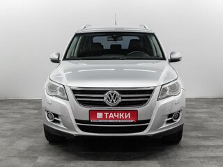 2010 Volkswagen Tiguan I, серебристый, 1150000 рублей, вид 2