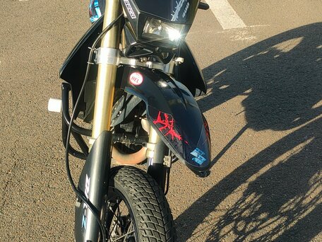 2008 Suzuki DR-Z 400 SM, чёрный, 500000 рублей, вид 3