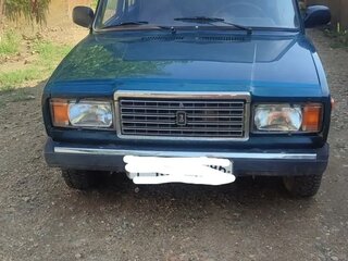 2007 Lada (ВАЗ) 2107, зелёный, 250000 рублей, вид 3
