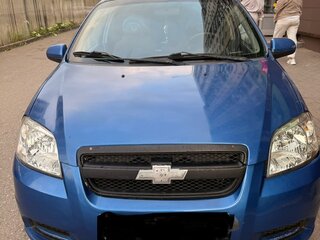 2008 Chevrolet Aveo I Рестайлинг, синий, 300000 рублей, вид 1