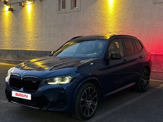 2022 BMW X3 M40i III (G01) Рестайлинг, синий, 6450000 рублей, вид 1