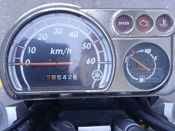 2007 Yamaha VOX, жёлтый - вид 4