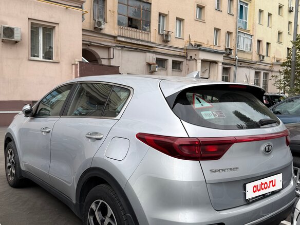 2018 Kia Sportage IV Рестайлинг, серебристый, 1870000 рублей - вид 6