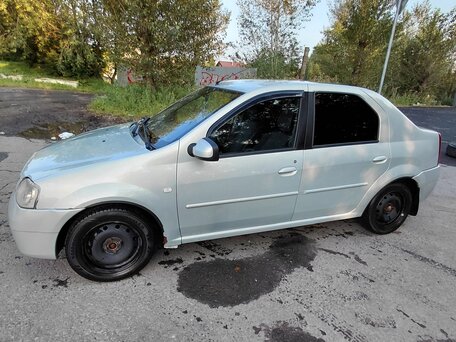 2009 Renault Logan I, серый, 250000 рублей, вид 5