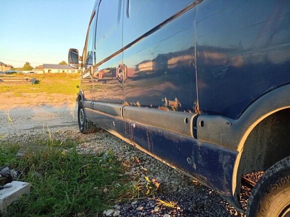2009 Renault Master, синий, 1180000 рублей - вид 6