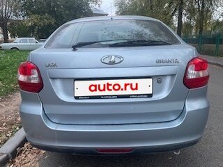 2017 Lada (ВАЗ) Granta I, голубой, 500000 рублей, вид 3