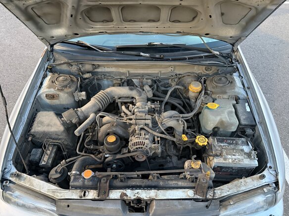 1995 Subaru Impreza I, серебристый - вид 17