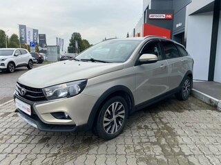 2018 Lada (ВАЗ) Vesta SW Cross I, бежевый, 1032000 рублей, вид 3