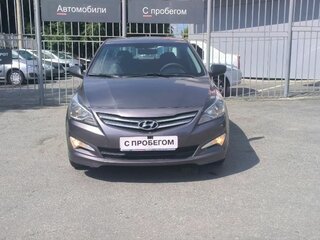 2014 Hyundai Solaris I, серый, 915000 рублей, вид 2