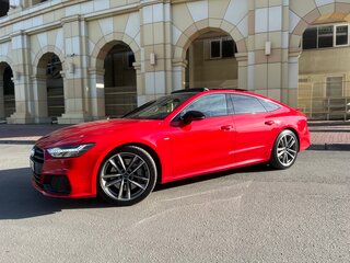 2019 Audi A7 55 TFSI II (4K), красный, 5100000 рублей, вид 2