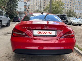 2017 Mercedes-Benz CLA 200 I (C117, X117) Рестайлинг, красный, 1845000 рублей, вид 3