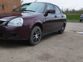 2014 Lada (ВАЗ) Priora I Рестайлинг, пурпурный, 440000 рублей, вид 4