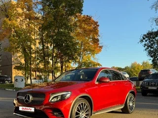 2017 Mercedes-Benz GLC Coupe 300 I (C253), красный, 3750000 рублей, вид 1