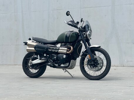 2022 Triumph Scrambler, зелёный, 1177200 рублей, вид 1