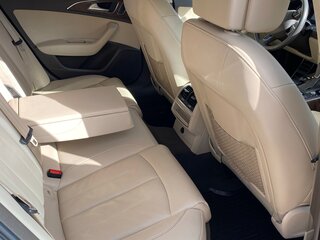 2015 Audi A6 IV (C7) Рестайлинг, синий, 1870000 рублей, вид 2