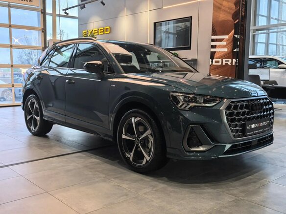 2026 Audi Q3 35 TFSI II (F3), зелёный - вид 2