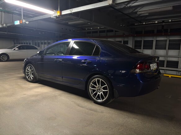 2009 Honda Civic VIII Рестайлинг, синий, 1050000 рублей - вид 4
