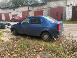 2006 Renault Logan I, синий, 89000 рублей, вид 3