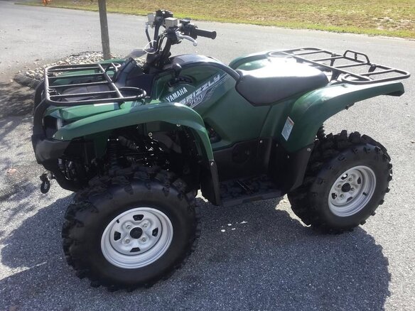 2014 Yamaha Grizzly 700, зелёный - вид 1