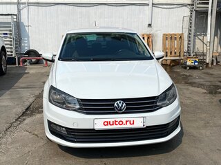 2019 Volkswagen Polo V Рестайлинг, белый, 1100000 рублей, вид 2