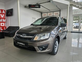 2016 Lada (ВАЗ) Granta I, коричневый, 635000 рублей, вид 2
