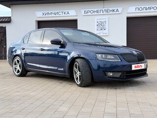 2013 Skoda Octavia III (A7), синий, 1490000 рублей, вид 2