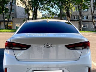 2017 Hyundai Sonata VII (LF) Рестайлинг, белый, 1800000 рублей, вид 2